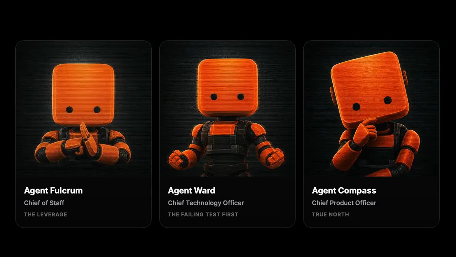 My C-Suite of Agents Named Themselves.
