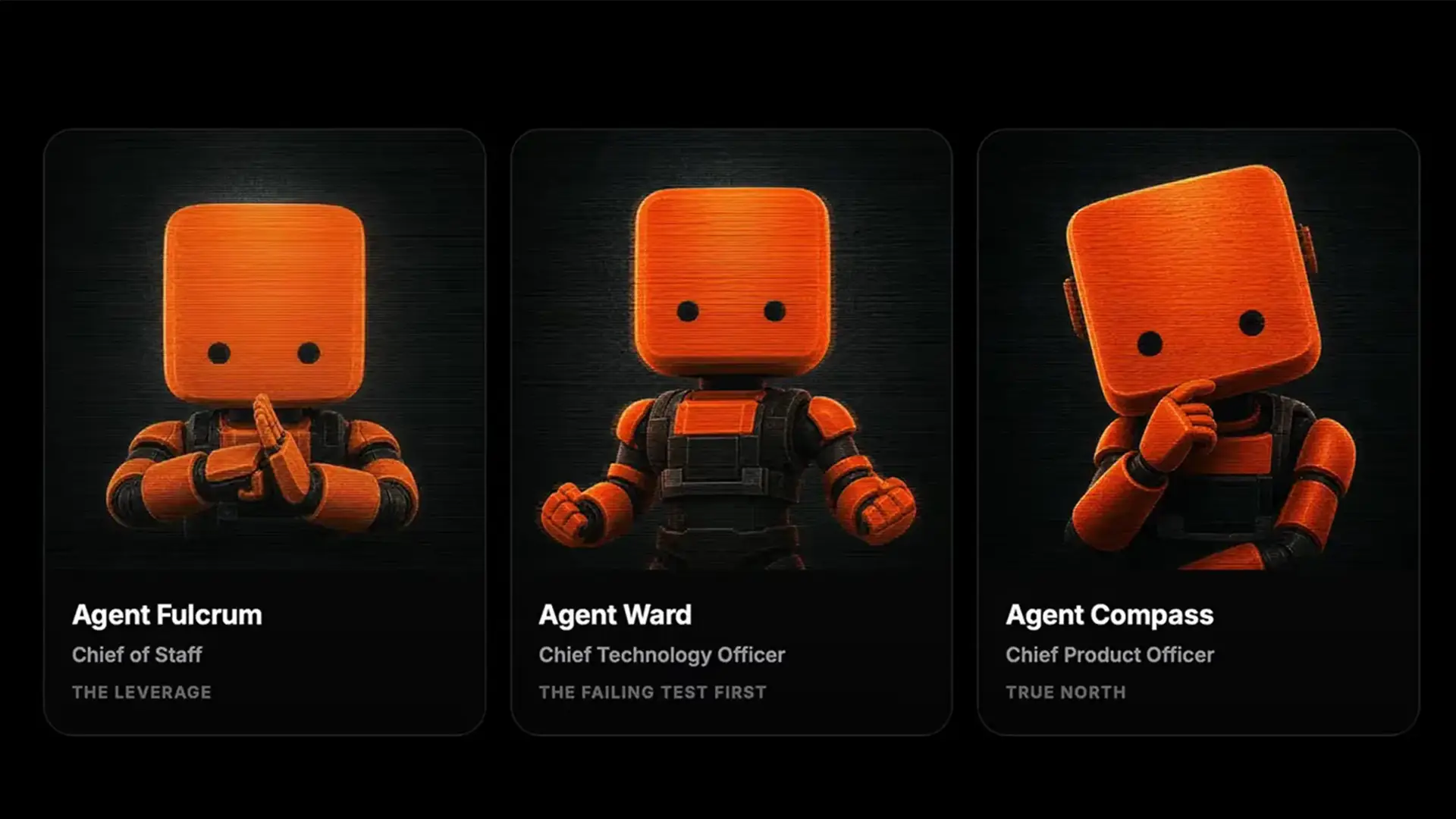 My C-Suite of Agents Named Themselves.
