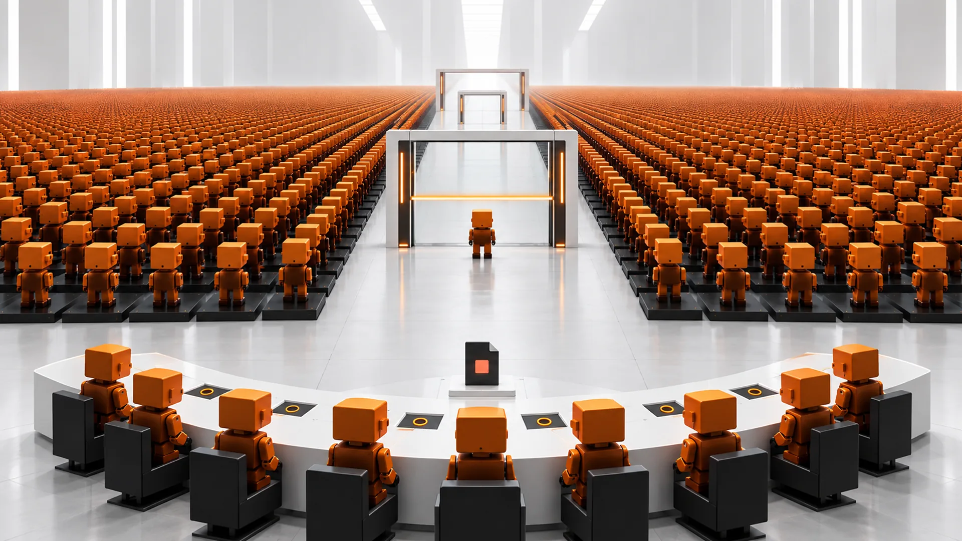 Governing an agent leadership team