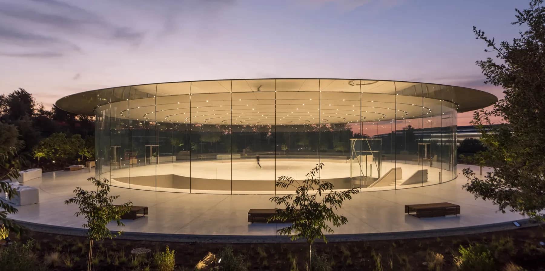 Apple Park headquarters where Justin Bartak's work was recognized at WWDC