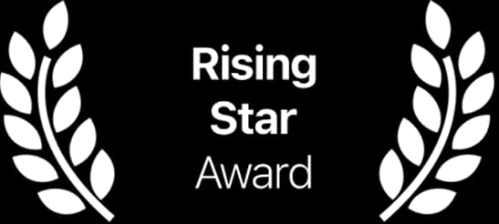 Gro CRM Rising Star Award from FinancesOnline for enterprise CRM innovation