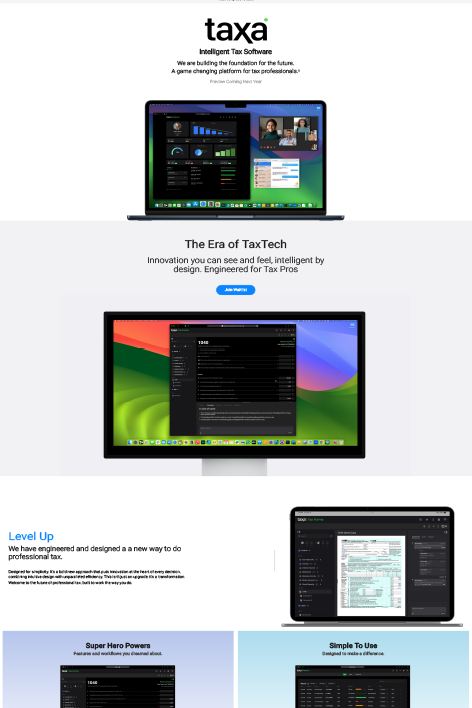 Justin Bartak Taxa Website